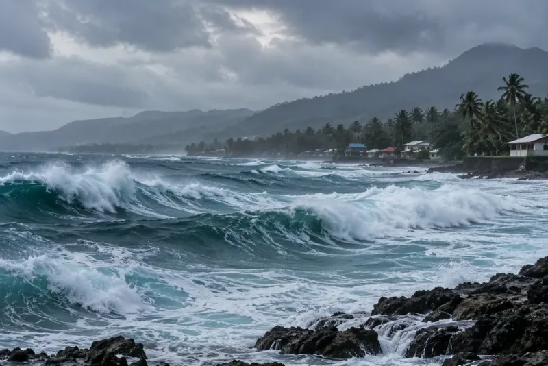 Kraftigt jordskalv vid Vanuatu utlöser tsunamivarning