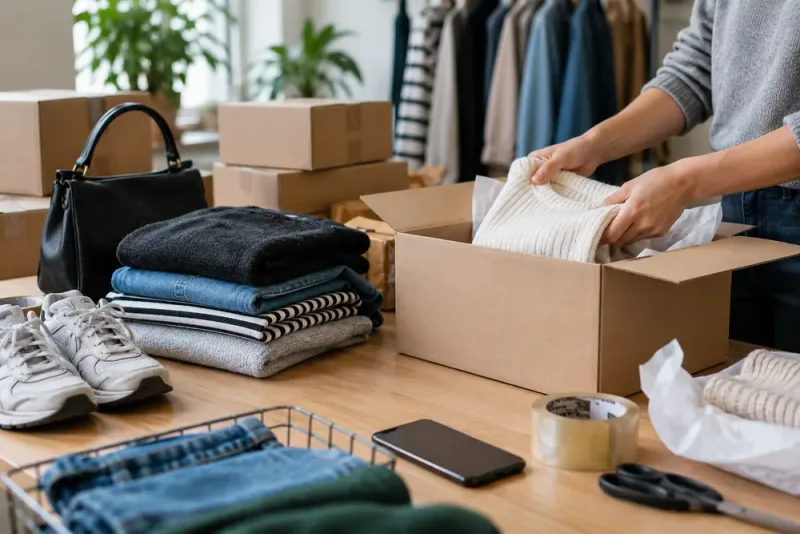 Rekordmånga second hand-paket när begagnathandeln växer
