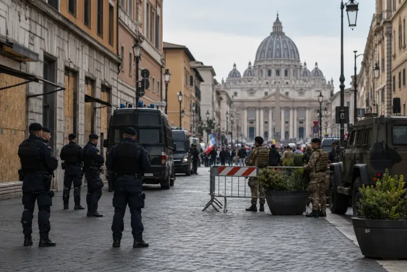 Italien skärper säkerheten efter våldsamma protester
