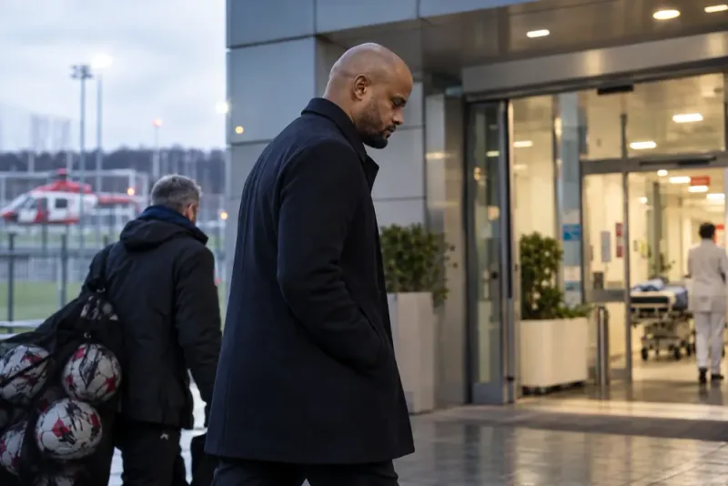 Vincent Kompany kvar på sjukhus – återkomsten dröjer