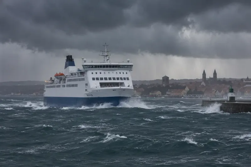 Stormen Boleo väntas försena flera Gotlandsfärjor
