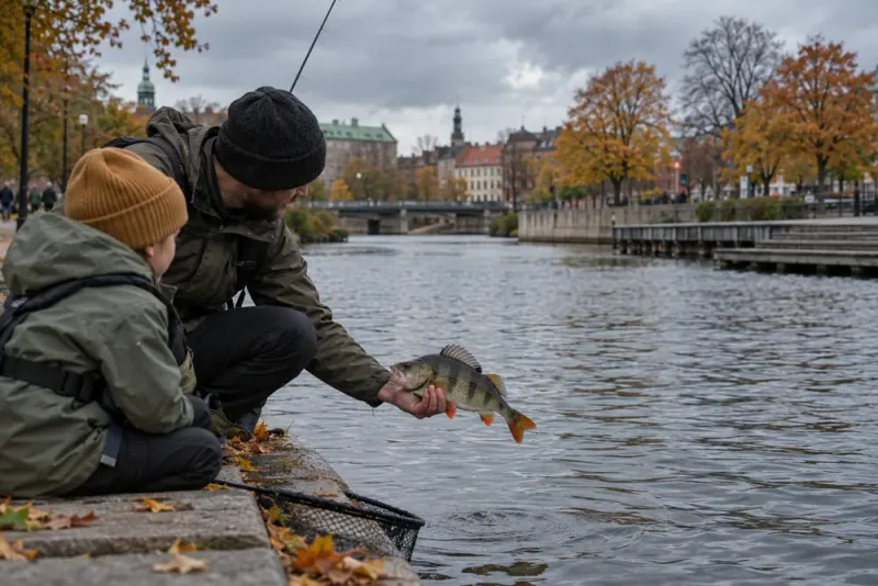 Rekordstor abborre fångad inför fiskedag i Malmö