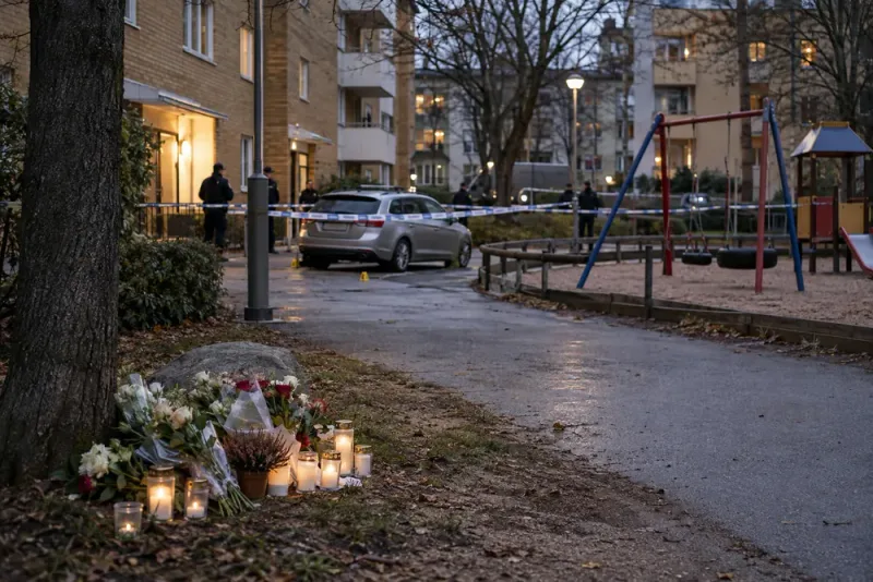Man ihjälskjuten i Bagarmossen – grannar oroar sig för barnen