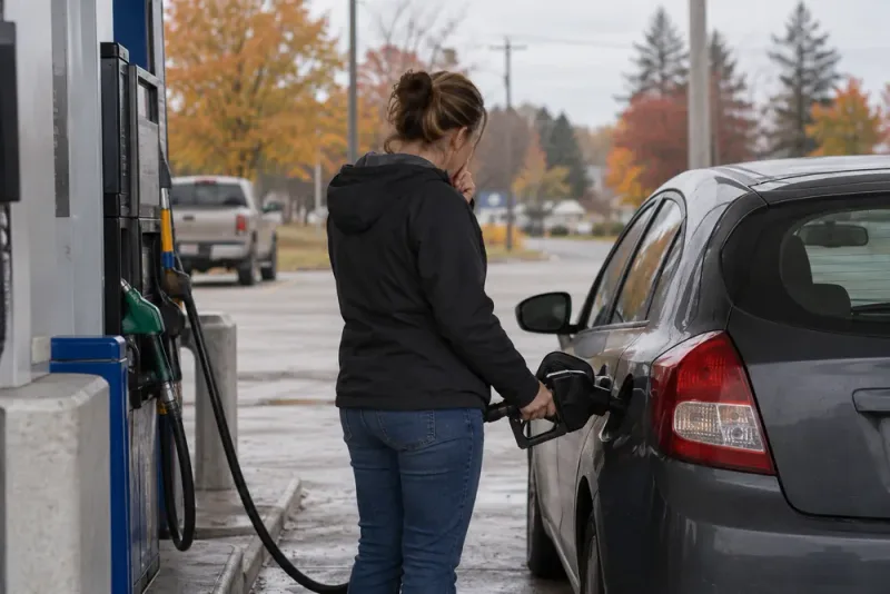 Bensinpriser över fem dollar hotar amerikanernas ekonomi
