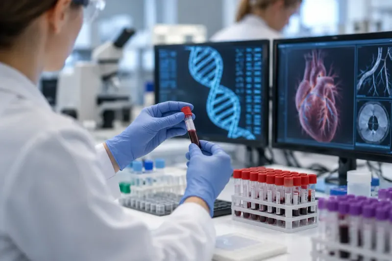 Nytt gentest kan avslöja förhöjd risk för hjärtinfarkt