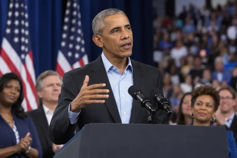 Barack Obama angriper Donald Trump inför mellanårsvalet