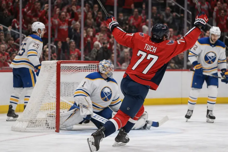 Alex Tuch avgjorde mot Buffalo i förlängningen