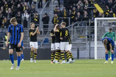AIK vann trots supportrarnas missnöje i Uppsala