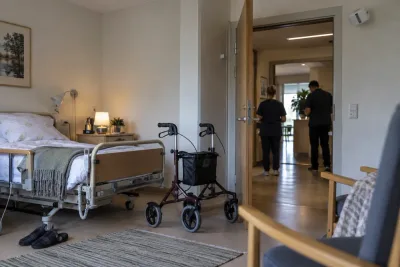 Man avled efter fall – felriktat larm utreds