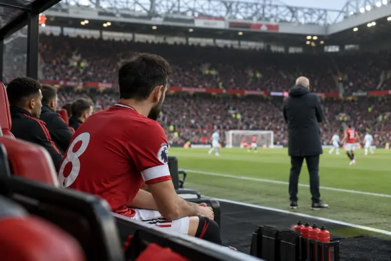 Bruno Fernandes petas inför mötet med Bournemouth