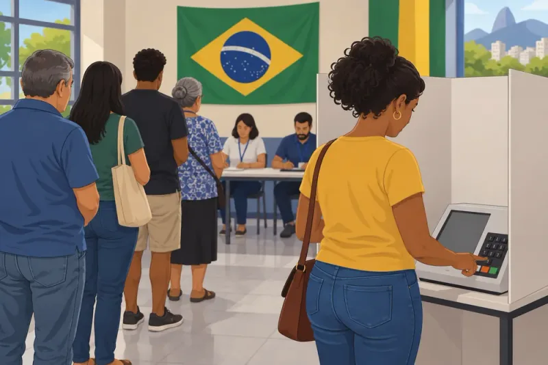 Brasilien väljer president – Bolsonaro utmanar Lula i avgörande omgång