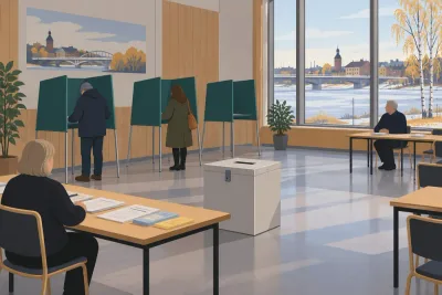 Nästan 2 750 väljare avstod i Haparandas kommunval
