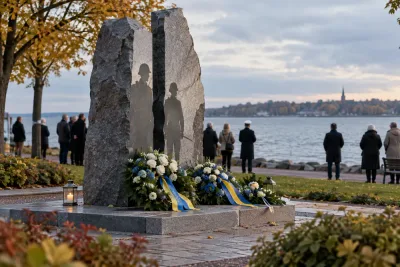 Efter tolv års väntan invigdes veteranmonument i Motala