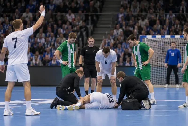 Niclas Ekberg skadad i Ystads seger mot Hammarby