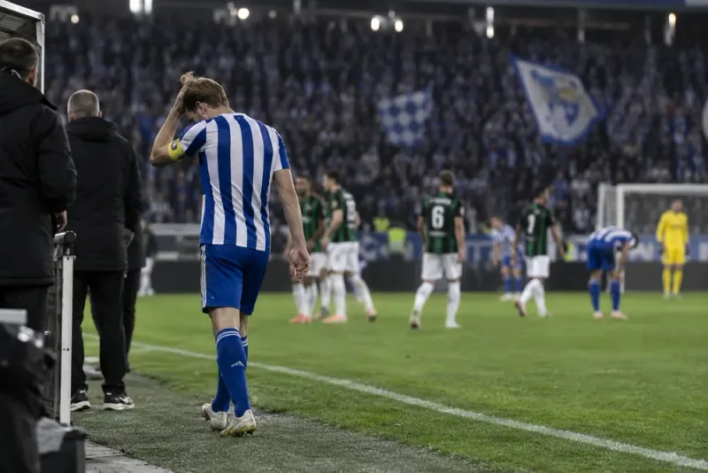 Tobias Heintz rasade efter bytet i Göteborgsderbyt