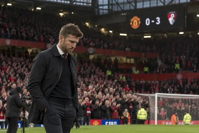 Michael Carrick oväntat hyllad efter tung förlust