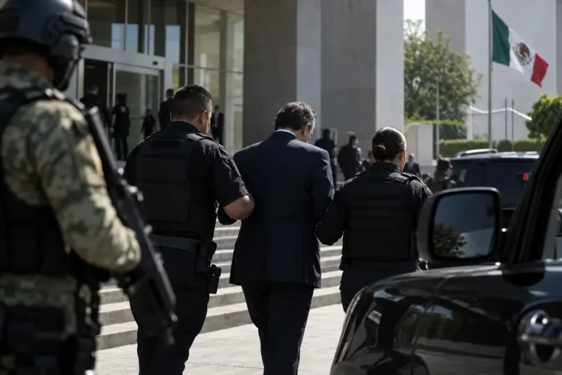 César Gustavo Jáuregui Moreno åtalas för landsförräderi i Mexiko