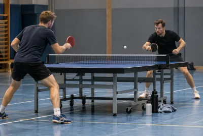 Fredrik Nilsson och Emil Ohlsson siktar på 24 timmars pingisrekord