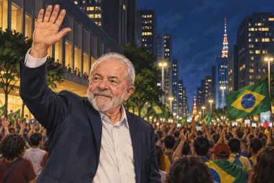 Luiz Inácio Lula da Silva vinner historiskt presidentval i Brasilien