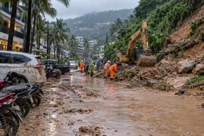 Kraftiga översvämningar och jordskred drabbar hela Phuket