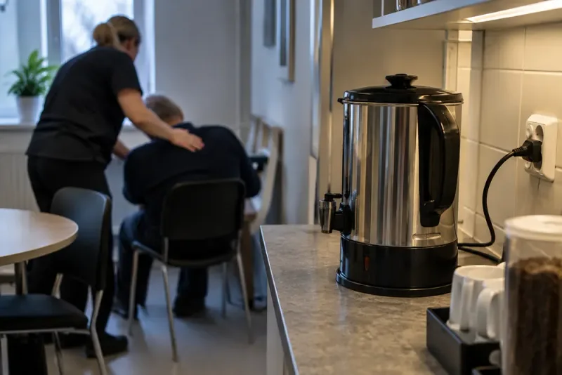 Kommunanställd fick kraftig elstöt – vårdades på intensiven