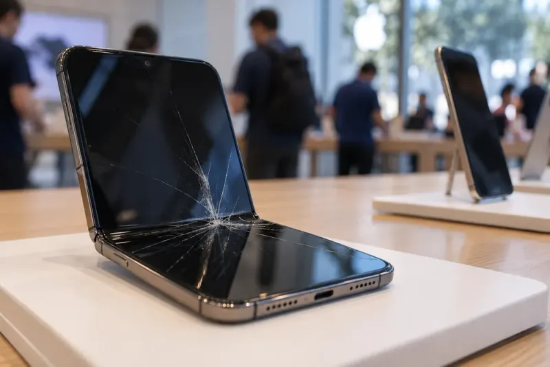 Skärmskador på Iphone Duo rapporteras från flera länder