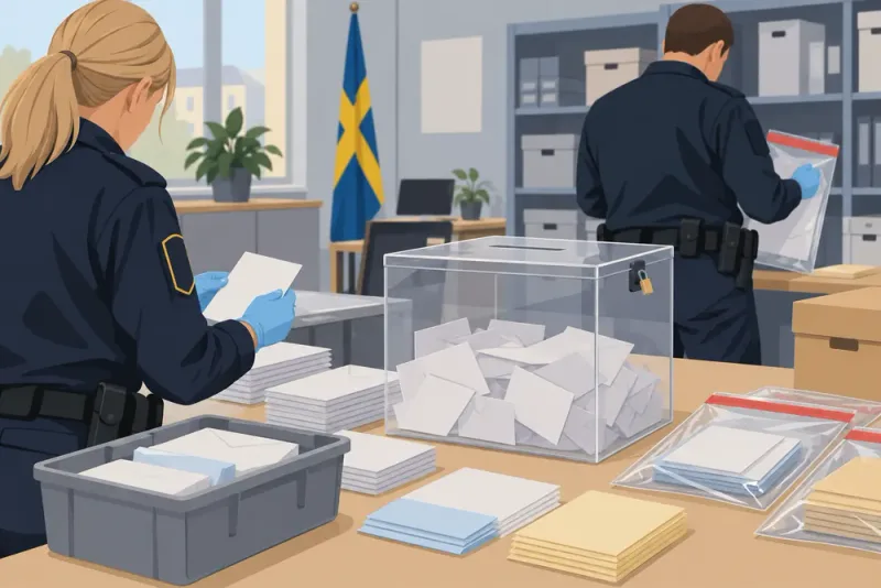 Polisen utreder 33 misstänkta valbrott efter riksdagsvalet