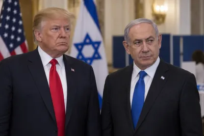 Donald Trump uppmanar israeler att ge Benjamin Netanyahu fortsatt makt