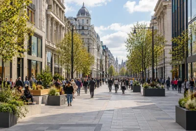 Oxford Street stängd för biltrafik – omfattande ombyggnad väntar