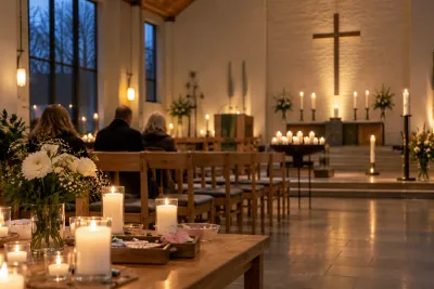 Präster som förlorat barn samlar sörjande i kyrkan