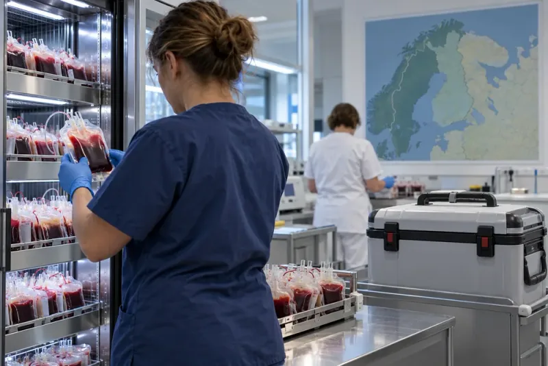 Nordiska länder samordnar blodberedskap inför kris och krig