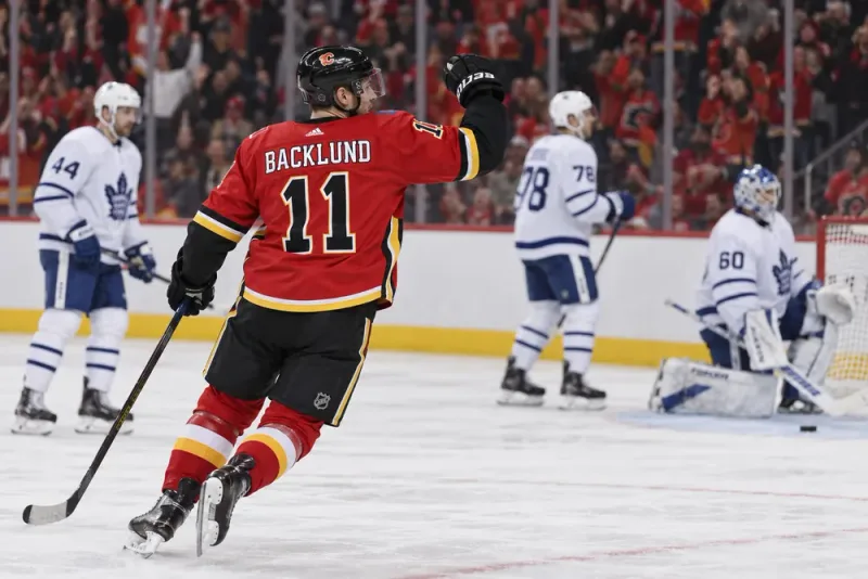 Mikael Backlund målskytt när Calgary tog fjärde raka