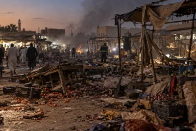 Minst 21 döda efter drönarangrepp mot marknad i Sudan