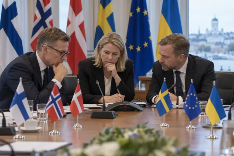 Mette Frederiksen kritiserar nordiska ledarnas samtal med Putin