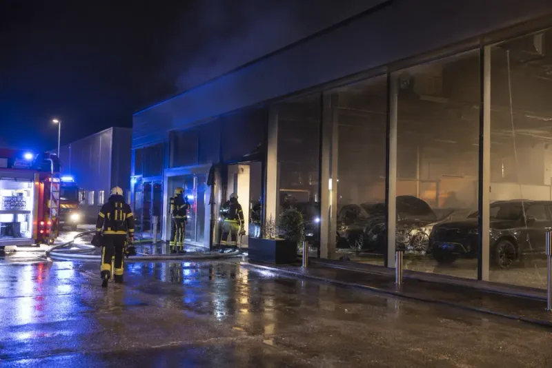 Två män häktade efter misstänkt mordbrand i Uddevalla