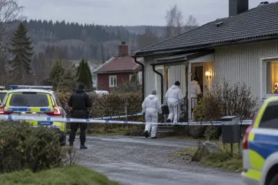 Kvinna anhållen för mord efter dödsfall i Ockelbo