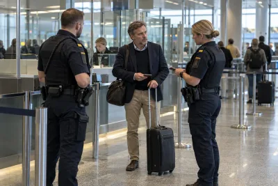 Dmytro Svyatash frihetsberövad i Sverige efter gränskontroll