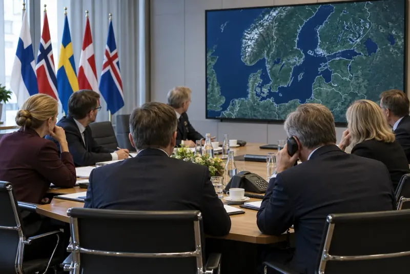 Putin-samtal och Östersjöfrågor på nordiskt toppmöte