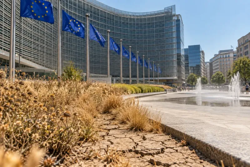EU föreslår ny klimatlag efter omfattande värmeskador