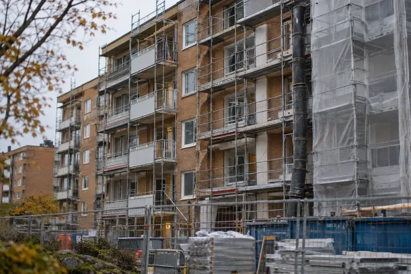 Stambyte avbrutet efter konkurs – hyresgäster fortsatt evakuerade