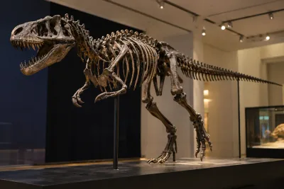 Dinosaurieskelett såldes för 470 miljoner kronor i New York