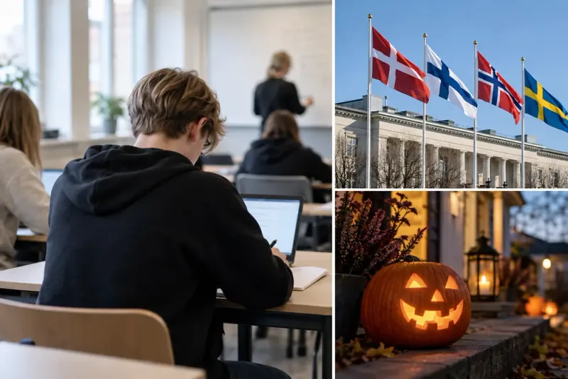 Höstlovsskola och nordiskt toppmöte bland tisdagens nyheter