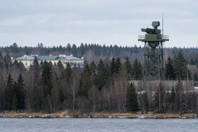 Omkring 50 luftvärnstorn kartlagda kring Putins residens