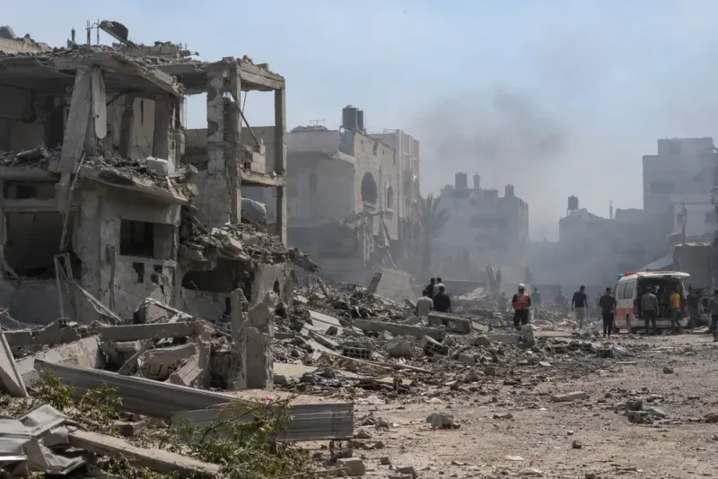 Fem döda efter israeliska drönarattacker i södra Gaza