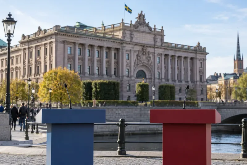 Moderaterna utmanar Socialdemokraterna – bara 0,7 procentenheter skiljer