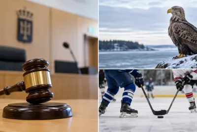 Åttaåring larmade SOS – dom och TV-puck bland Norrbottens nyheter