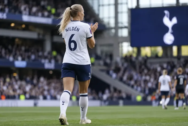 Amanda Nildén skriver nytt avtal med Tottenham