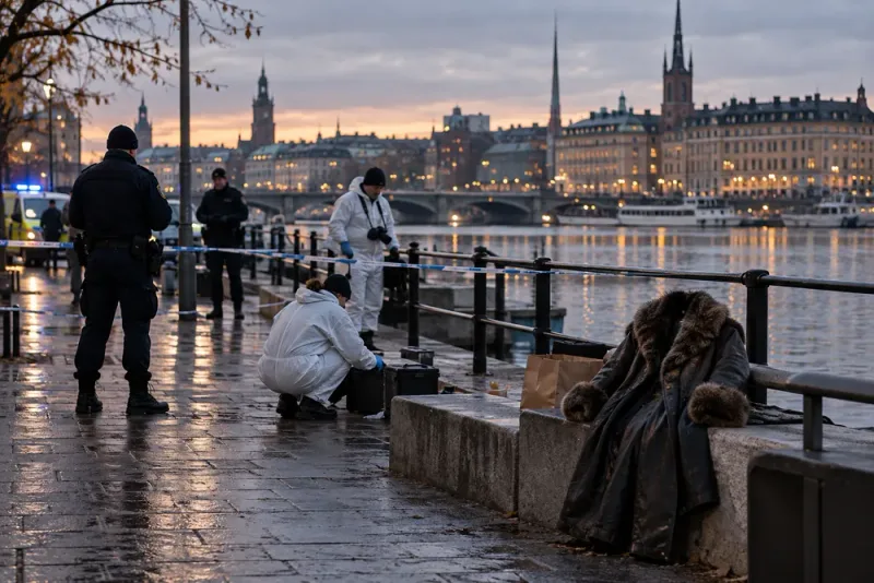 Mordutredning pågår efter fynd av oidentifierad kvinna i Stockholm