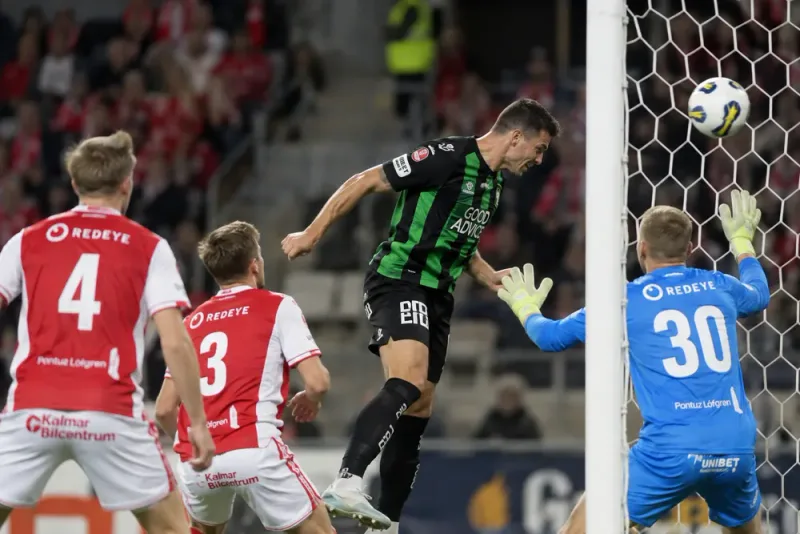 Nikola Vasic sänkte Kalmar FF med sen nick