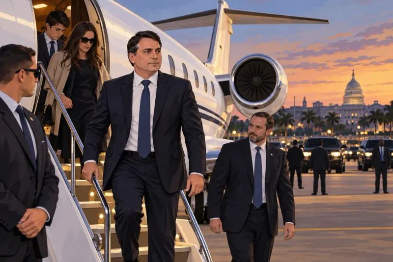 Donald Trump pekas ut för hjälp till flyende Bolsonaro